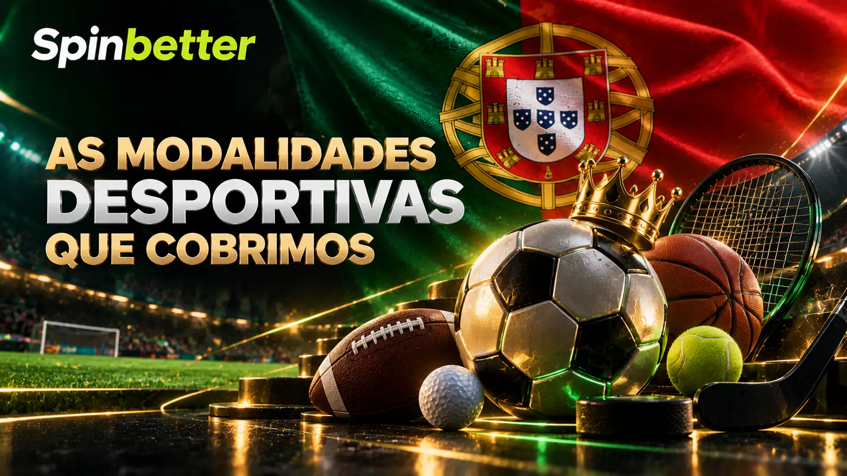 Modalidades desportivas cobertas no boletim de apostas SpinBetter